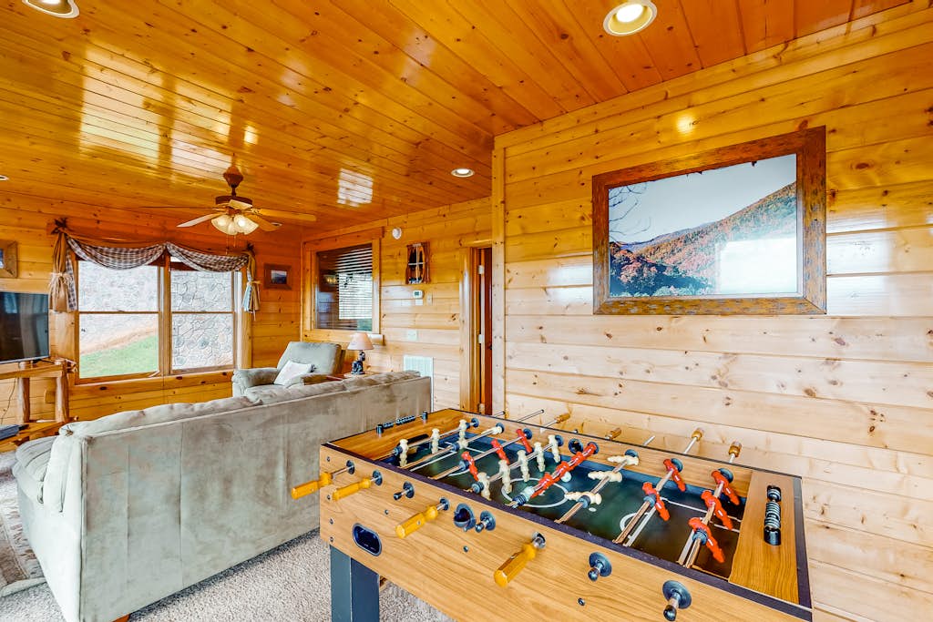 Big Sky Game Room View