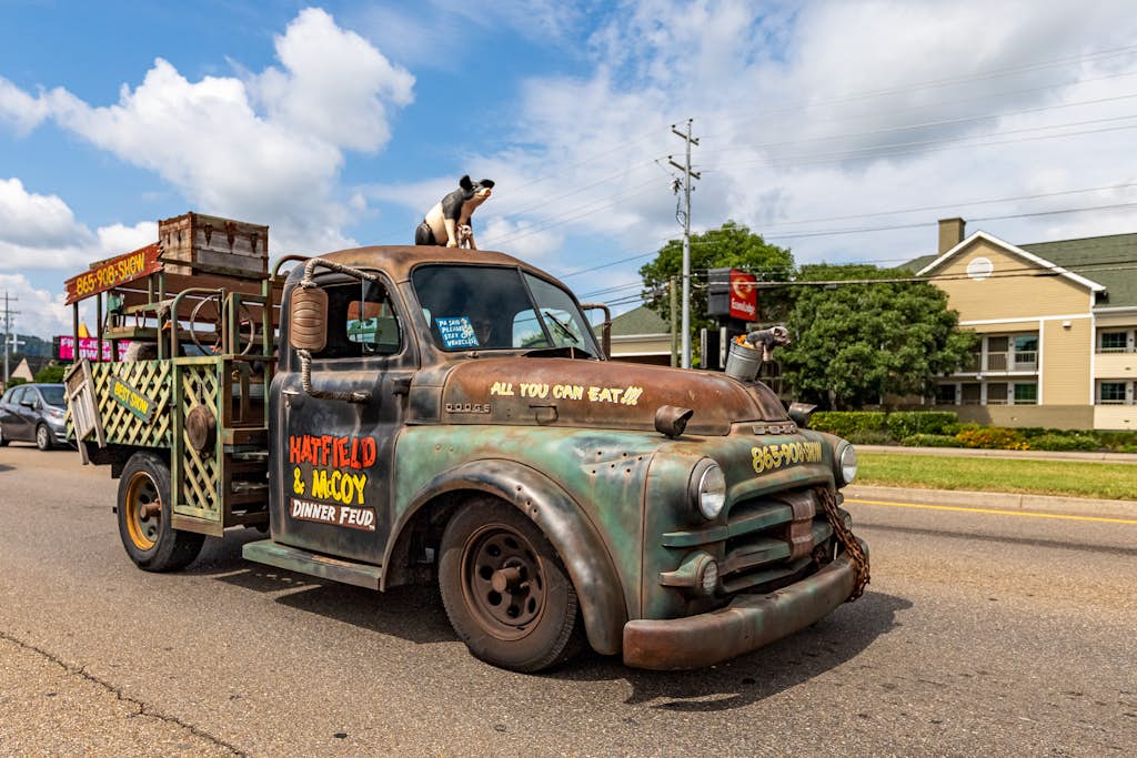 Hatfield and McCoy Dinner Feud Truck