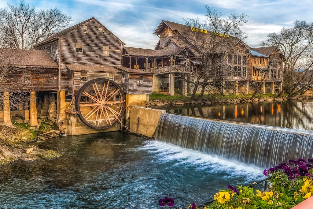 The Old Mill Restaurant Entrance